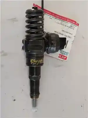 Peça sobressalente para automóvel em segunda mão injetor por skoda superb (3u4) 2.0 tdi referências oem iam 038130073bj