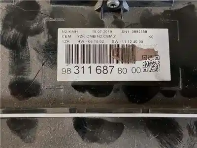 Автозапчастина б/у панель інструментів для opel vivaro c furgón (k0) 1.5 посилання на oem iam 983116878000  