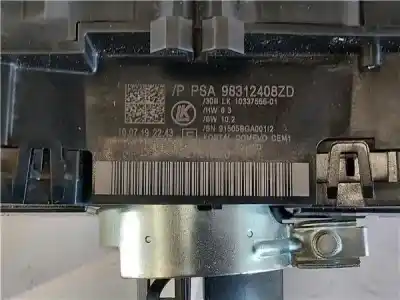 Second-hand car spare part windshiel wiper switch for opel vivaro c furgón (k0) 1.5 oem iam references 98312408zd  