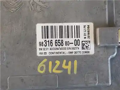 Pezzo di ricambio per auto di seconda mano display multifunzione per opel vivaro c furgón (k0) 1.5 riferimenti oem iam 9831665880-00  