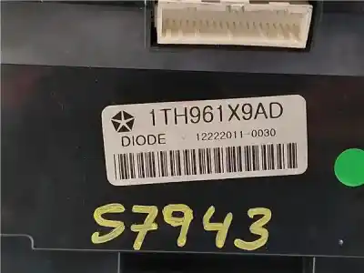 Second-hand car spare part climate control for fiat freemont (345_) 2.0 jtd oem iam references 1th961x9ad  