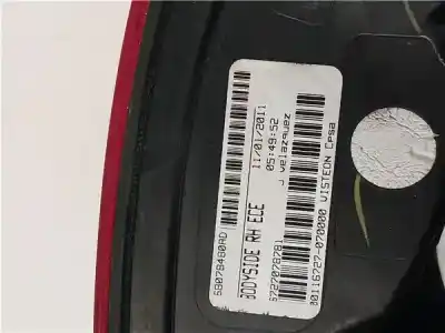 Second-hand car spare part right tailgate light for fiat freemont (345_) 2.0 jtd oem iam references 00116708  