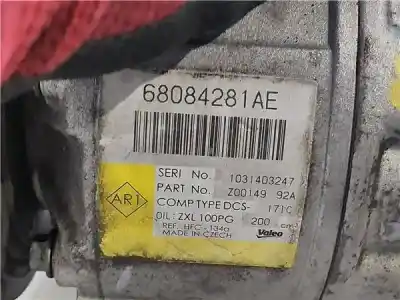 Second-hand car spare part air conditioning compressor for fiat freemont (345_) 2.0 jtd oem iam references 68084281ae  