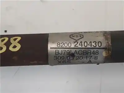 Second-hand car spare part front right transmission for renault clio ii fase ii (b/cb0) 1.2 authentique oem iam references 8200240430   Second-hand car spare part front right transmission for renault clio ii fase ii (b/cb0) 1.2 authentique oem iam references 8200240430