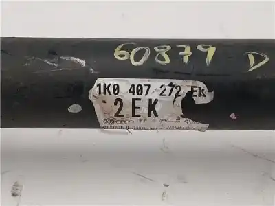 Автозапчасти б/у передняя правая трансмиссия за volkswagen jetta (1k2) 2.0 tdi 16v ссылки oem iam 1k0407272ek  