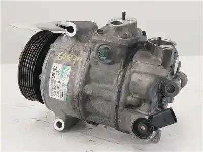 Second-hand car spare part air conditioning compressor for volkswagen jetta (1k2) 2.0 tdi 16v oem iam references 1k0820859f  