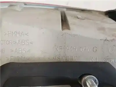 Автозапчасти б/у правый задний фонарь за volkswagen jetta (1k2) 2.0 tdi 16v ссылки oem iam 1k5945096g  