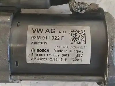 Peça sobressalente para automóvel em segunda mão motor de arranque por seat arona (kj) 1.0 reference referências oem iam   0001179602