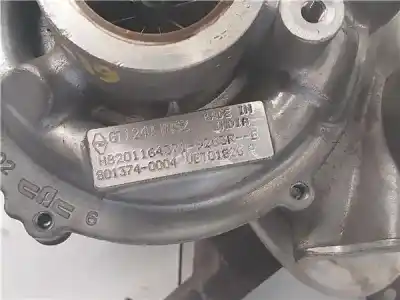 Second-hand car spare part turbocharger for renault kangoo ii (f/kw0) 1.5 furgón professional oem iam references gt1241j0sz  