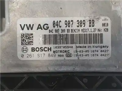 Second-hand car spare part ecu engine control for seat arona (kj) 1.0 reference oem iam references 04c907309bb  