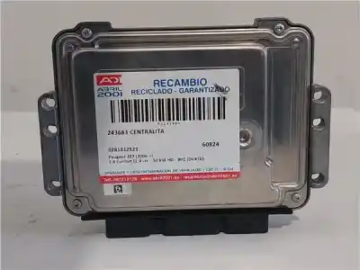 Автозапчастина б/у ебу контролер двигуна для PEUGEOT 207/207+ (WA_, WC_) 1.4 HDi Посилання на OEM IAM   0281012523