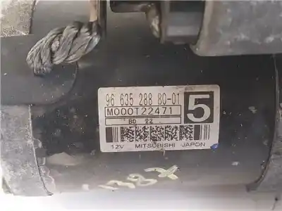 Second-hand car spare part starter motor for citroen c4 picasso i monospace (ud_) 1.6 hdi oem iam references   m000t22471