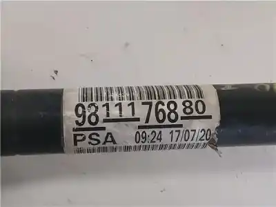 Автозапчастина б/у передня ліва трансмісія для peugeot 508 ii (fb_, fh_, f3_) 1.5 bluehdi 130 (fbyhzj fbyhzr) посилання на oem iam 9811176880  