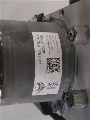 Second-hand car spare part abs for peugeot 508 ii (fb_, fh_, f3_) 1.5 bluehdi 130 (fbyhzj fbyhzr) oem iam references 9834950280  