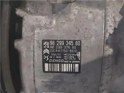 Автозапчастина б/у компресор кондиционера для peugeot 508 ii (fb_, fh_, f3_) 1.5 bluehdi 130 (fbyhzj fbyhzr) посилання на oem iam 447250-5650  