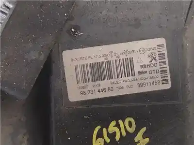 Автозапчастина б/у ліва фара для peugeot 508 ii (fb_, fh_, f3_) 1.5 bluehdi 130 (fbyhzj fbyhzr) посилання на oem iam 9823144680  