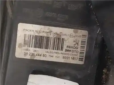 Автозапчастина б/у права фа для peugeot 508 ii (fb_, fh_, f3_) 1.5 bluehdi 130 (fbyhzj fbyhzr) посилання на oem iam 9823144480  