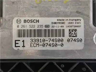 Second-hand car spare part ecu engine control for suzuki vitara (ly) 1.4 t glx 4wd oem iam references   0261s22235