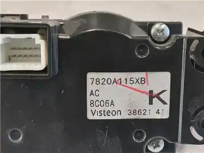 Peça sobressalente para automóvel em segunda mão comando de sofagem (chauffage / ar condicionado) por mitsubishi lancer sedán (cy/z_a) 2.0 di-d referências oem iam   782a0115xb
