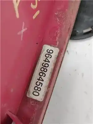 Second-hand car spare part left tailgate light for citroen c2 (jm_) 1.4 oem iam references 9649864580  