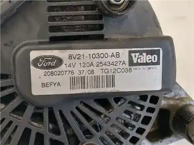Автозапчастина б/у генератор для ford fiesta vi (cb1, ccn) 1.6 tdci посилання на oem iam 8v21-10300-ab  