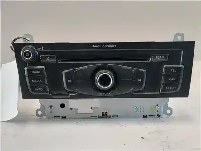Peça sobressalente para automóvel em segunda mão sistema de áudio / rádio cd por audi a5 coupe (8t) 2.0 tdi quattro referências oem iam 8t1035186p