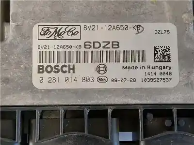 Автозапчастина б/у ебу контролер двигуна для ford fiesta vi (cb1, ccn) 1.6 tdci посилання на oem iam   0281014803