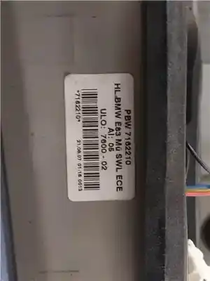 Peça sobressalente para automóvel em segunda mão farolim traseiro direito por bmw serie x3 (e83) 2.0d referências oem iam 7162210  