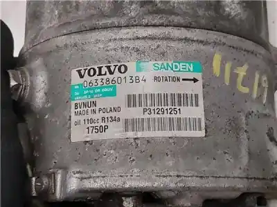 Second-hand car spare part air conditioning compressor for volvo v40 1.6 diesel cat oem iam references p31291251  