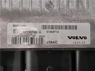Peça sobressalente para automóvel em segunda mão centralina de motor uce por volvo v40 1.6 diesel cat referências oem iam   s180134103a