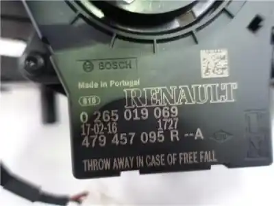 Peça sobressalente para automóvel em segunda mão fita do airbag por dacia duster (hs_) 1.5 dci 4x4 referências oem iam 255670907r  