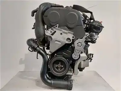 Second-hand car spare part complete engine for seat leon (1p1) 2.0 tdi 16v oem iam references bkd  