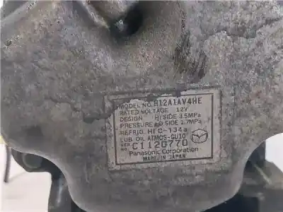 Second-hand car spare part air conditioning compressor for mazda 6 fastback (gh) 2.0 mzr-cd oem iam references   c1120770