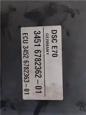 Peça sobressalente para automóvel em segunda mão abs por bmw serie x5 (e70) 3.0d referências oem iam 34516782362-01  