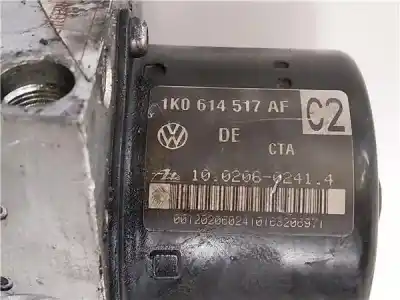 Peça sobressalente para automóvel em segunda mão abs por seat leon (1p1) 1.9 tdi referências oem iam 1k0614517af  