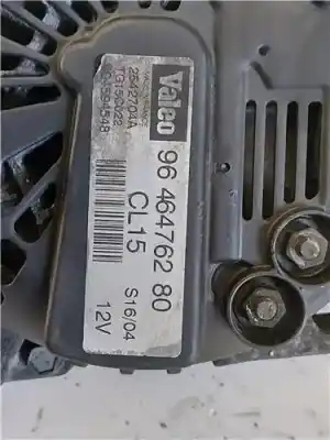 Peça sobressalente para automóvel em segunda mão alternador por citroen c2 (jm_) 1.4 hdi referências oem iam 9646476280  
