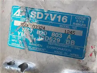 Second-hand car spare part air conditioning compressor for ford galaxy (vx) 1.9 tdi oem iam references 7m3820803a  