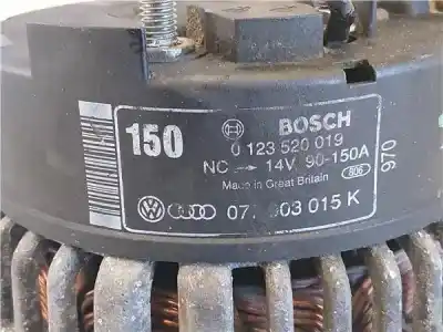 Peça sobressalente para automóvel em segunda mão alternador por audi a8 d2 (4d2, 4d8) 4.2 quattro referências oem iam   0123520019