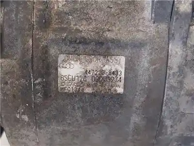 Peça sobressalente para automóvel em segunda mão compressor de ar condicionado a/a a/c por audi a4 avant (8e) 2.5 tdi (120kw) referências oem iam   447220-8433