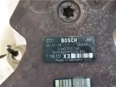 Peça sobressalente para automóvel em segunda mão bomba de injeção por bmw serie x5 (e70) 3.0d referências oem iam 0445010146  