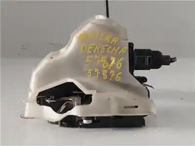 Peça sobressalente para automóvel em segunda mão fechadura da porta traseira direita por volkswagen jetta (1k2) 2.0 tdi 16v referências oem iam 7l0839016d