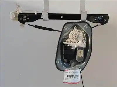 Peça sobressalente para automóvel em segunda mão elevador de vidros traseiro direito por volkswagen jetta (1k2) 2.0 tdi 16v referências oem iam 1k5839402g