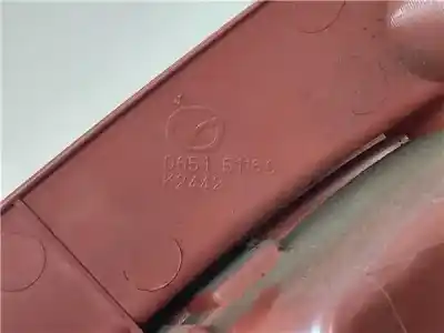 Second-hand car spare part left tailgate light for mazda 2 berlina (de) 1.3 oem iam references d65151160  