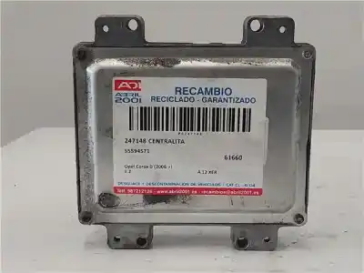 Second-hand car spare part Ecu Engine Control for OPEL CORSA D 1.2 CAT (A 12 XER / LDC) OEM IAM references 55594571  