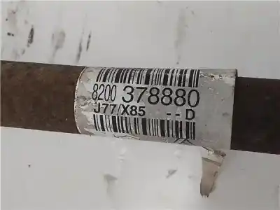 Peça sobressalente para automóvel em segunda mão transmissão dianteira direita por renault modus i 1.2 16v hi-flex referências oem iam 8200378880  