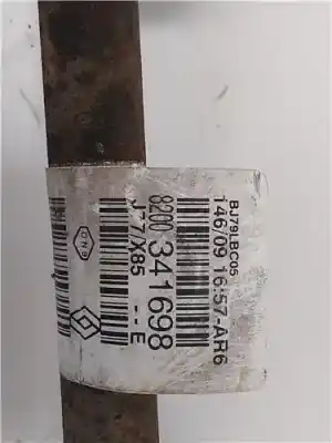 Peça sobressalente para automóvel em segunda mão transmissão dianteira esquerda por renault modus i 1.2 16v hi-flex referências oem iam 8200341698  