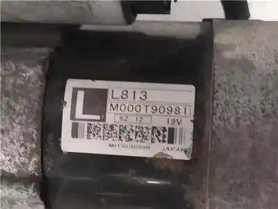 Peça sobressalente para automóvel em segunda mão motor de arranque por mazda 3 berlina (bk) 2.0 referências oem iam   m000t90981