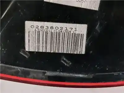 Second-hand car spare part left tailgate light for renault modus i 1.2 16v hi-flex oem iam references 0283802171  