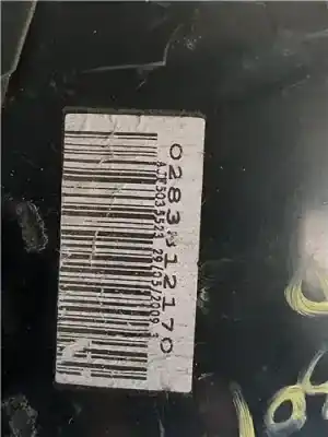 Second-hand car spare part right tailgate light for renault modus i 1.2 16v hi-flex oem iam references 0283812170  