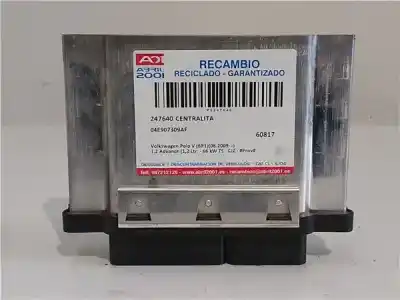 Peça sobressalente para automóvel em segunda mão centralina de motor uce por volkswagen polo v (6r1, 6c1) 1.2 tsi referências oem iam 04e907309af